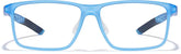 Sky Blue Zunnies - Rectangle Sports Glasses #2049216