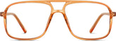 Orange Aviator Glasses #232915