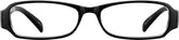 Black Rectangle Glasses #236121