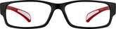 Black Rectangle Glasses #248621