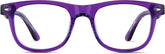 Purple Square Glasses #306317