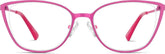 Pink Cat-Eye Glasses #3219527