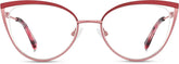 Red Cat-Eye Glasses #3222218