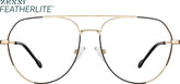 Black Aviator Glasses #3223621
