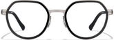 Black Active Geometric Glasses #3247121