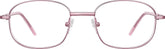 Pink Rectangle Glasses #414819