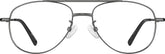 Gray Aviator Glasses #419012