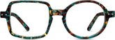 Pattern Round Glasses #4411935