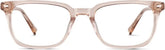 Light Brown Rectangle Glasses #4426915