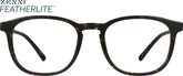 Tortoiseshell Square Glasses #4427125