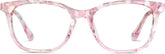 Pink Marble Square Glasses #4435819