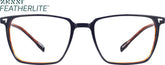 Midnight Square Glasses #4436416