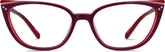 Red Cat-Eye Glasses #4437918
