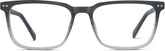 Gray Rectangle Glasses #4443112