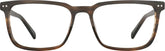 Brown Rectangle Glasses #4443115