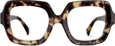 Tortoiseshell Square Glasses #4448525