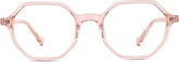 Pink Kids' Geometric Glasses #4457033