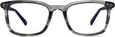 Gray Stripe Rush Hour Glasses #4461339