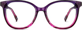 Purple Cat-Eye Glasses #4464417