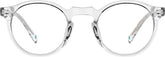 Clear Round Glasses #4467223
