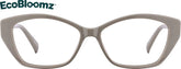 Gray Cat-Eye Glasses #4469012