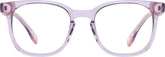 Purple Kids' Square Glasses #4471517