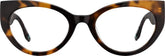 Tortoiseshell Cat-Eye Glasses #4473025