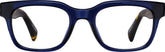 Blue Rectangle Glasses #4476816