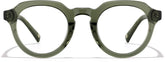 Olive Green Round Eyeglasses #4481824