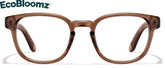 Warm Brown Square Glasses #4482215