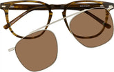Brown Moonlight Muse Glasses #503215