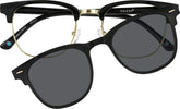 Black World View Polarized Clip-on Glasses #542221