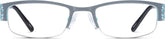 Gray Rectangle Glasses #695012