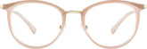 Taupe Round Glasses #7810115