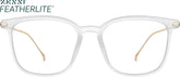 Translucent Square Glasses #7816823