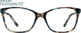 Blue Square Glasses #7821216