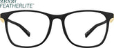 Black Square Glasses #7829621