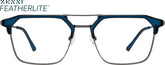 Dark Blue SixtySeven Glasses #7830216