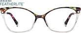 Pattern Cat-Eye Glasses #7831239