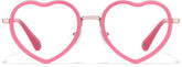 Pink Heart-Shaped Glasses #7839219