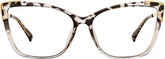 Pattern Cat-Eye Glasses #7842039