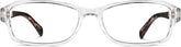 Clear Rectangle Glasses #834323