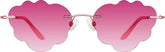 Pink Geometric Sunglasses #85210519