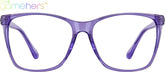 Purple Digital Diva Glasses #99106317