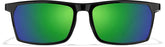 Black Zunnies - Rectangle Sports Sunglasses #99112721