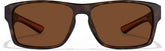 Tortoiseshell Zunnies -Rectangle Sports Sunglasses #99115625