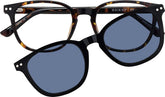 Tortoiseshell Polarized Magnetic Clip On Glasses #99121525