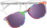 Clear Polarized Magnetic Clip On Glasses #99121723