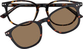Tortoiseshell Polarized Magnetic Clip On Glasses #99121825