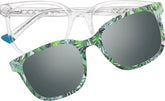 Clear Polarized Magnetic Clip On Eyeglasses #99122923